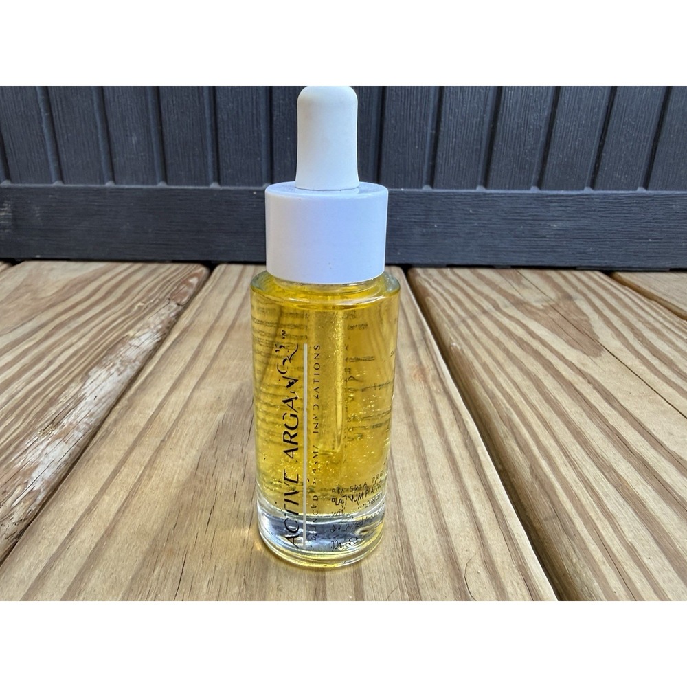 Active Argan Platinum Replenishing Drops 1 Fl Oz. New